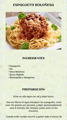 Recetas de Cocina Española screenshot 9