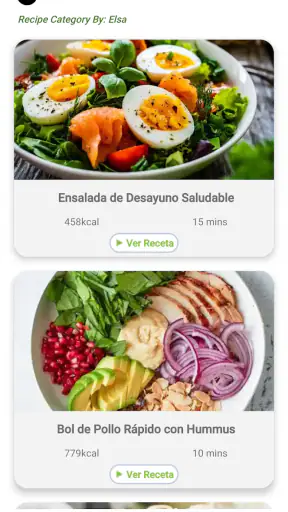 Recetas saludables screenshot 4