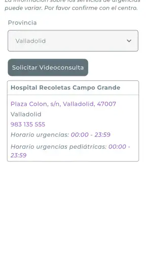 Recoletas Salud screenshot 8