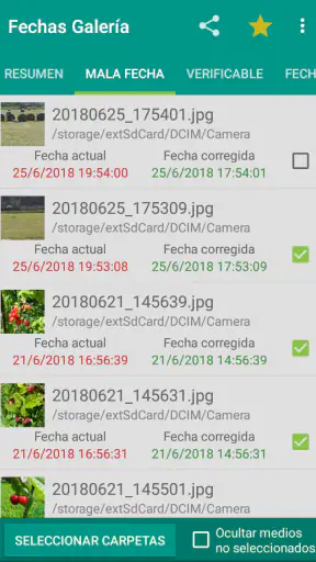 Recuperar galería ordenación screenshot 2