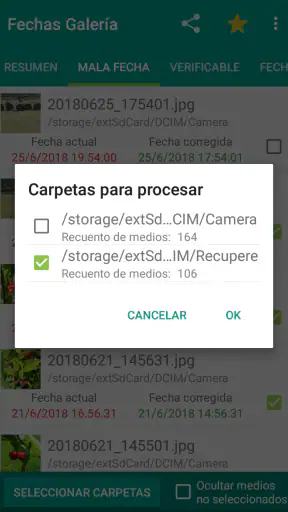 Recuperar galería ordenación screenshot 4