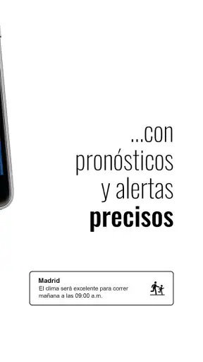 Reloj y clima transparente screenshot 5