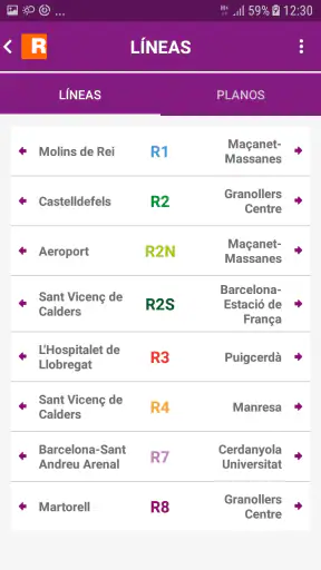 Renfe Cercanias screenshot 4