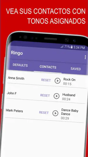 Ringo Tonos y Notificaciones screenshot 6