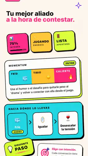 Rizr: Respuestas para Ligar screenshot 3