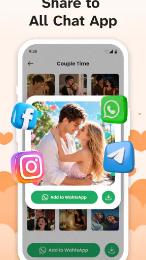 Romantic Sticker: Love Sticker screenshot 5