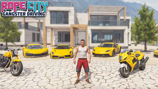 Rope City Gangster Open World screenshot 8
