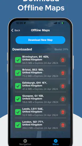 RouteLed Navigation screenshot 2