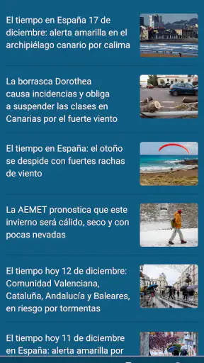 RTVE el Tiempo screenshot 3