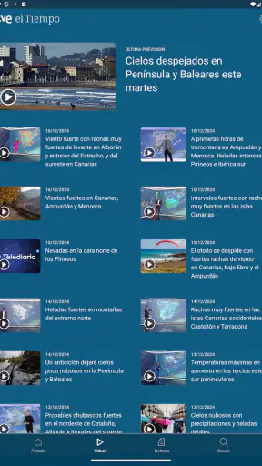 RTVE el Tiempo screenshot 7