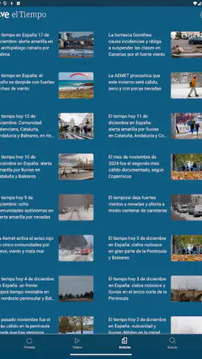 RTVE el Tiempo screenshot 8