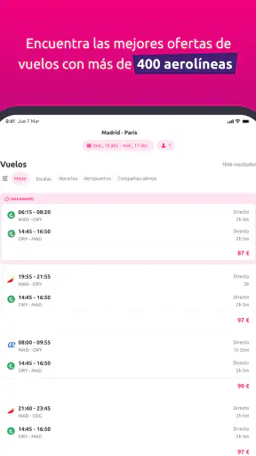 Rumbo.es - vuelos baratos screenshot 11
