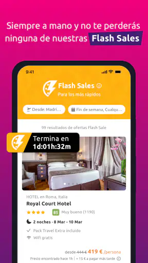 Rumbo.es - vuelos baratos screenshot 3