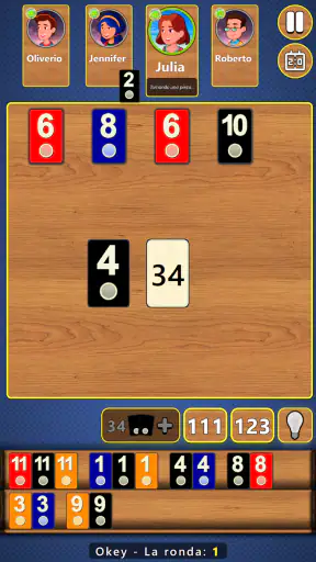 Rummy 4 en 1 Juego de mesa screenshot 12
