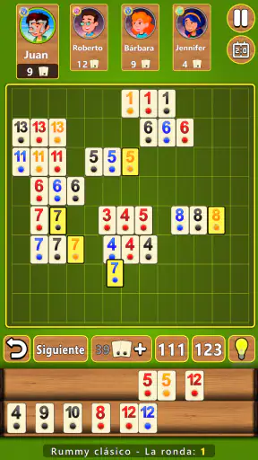Rummy 4 en 1 Juego de mesa screenshot 2