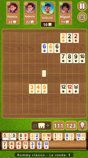 Rummy 4 en 1 Juego de mesa screenshot 6