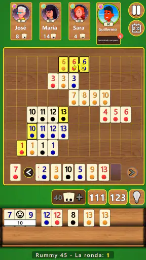 Rummy 4 en 1 Juego de mesa screenshot 7