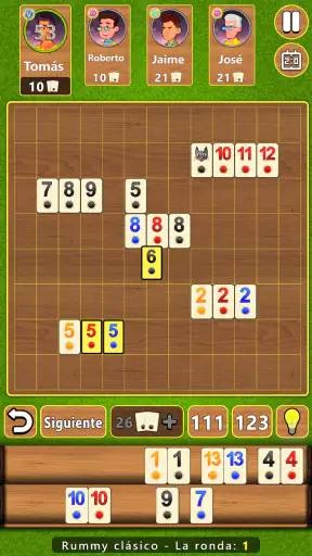 Rummy 4 en 1 Juego de mesa screenshot 9