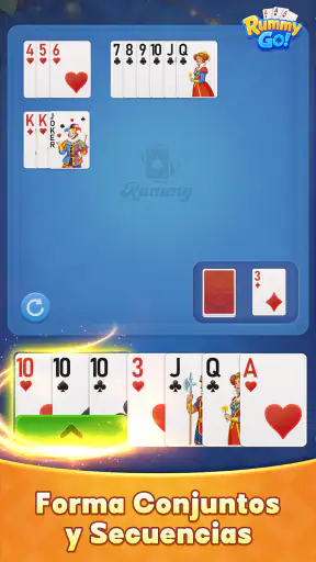 Rummy GO! - Cartas clásicas screenshot 4
