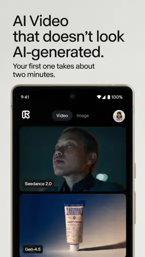 Runway: AI Image & Video screenshot 1