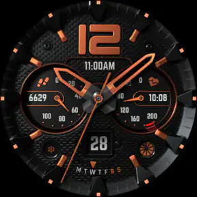 S4U Midnight Blue - watch face screenshot 10