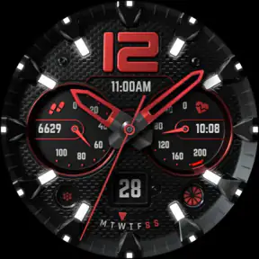 S4U Midnight Blue - watch face screenshot 11