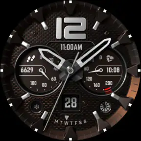 S4U Midnight Blue - watch face screenshot 12