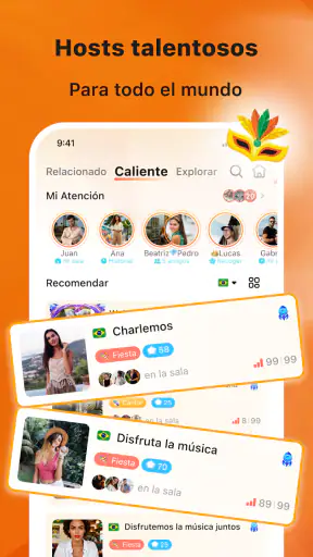 Saada - Live chat y voz screenshot 6