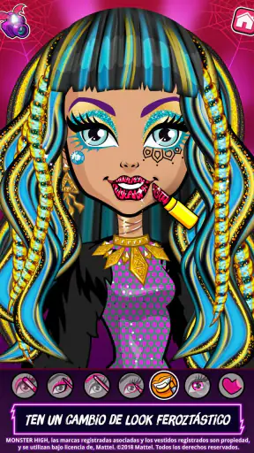 Salón de belleza Monster High™ screenshot 11