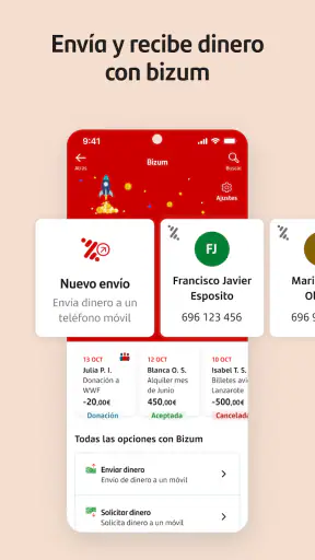Santander España screenshot