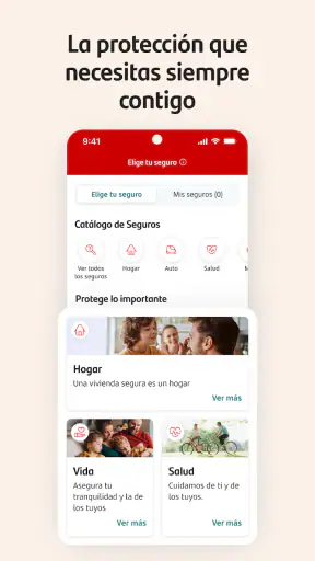 Santander España screenshot