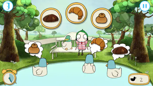 Sarah & Duck - Day at the Park screenshot 2
