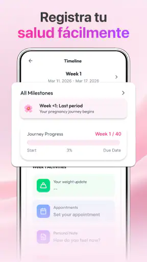 Seguimiento de Embarazo y Bebé screenshot 7