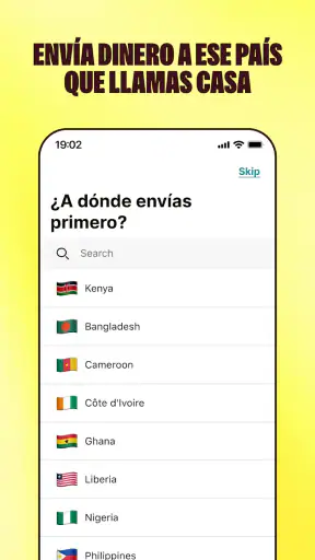 Sendwave: enviar dinero rápido screenshot 2