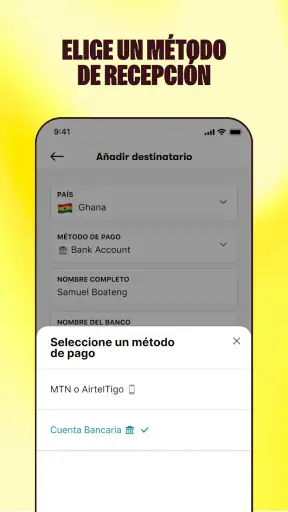 Sendwave: enviar dinero rápido screenshot 4