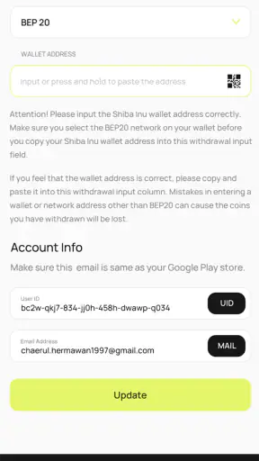 SHIB Cloud Miner screenshot 4