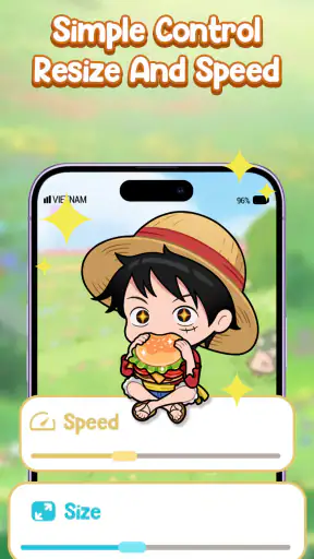 Shimeji: Mascotas de anime screenshot 3