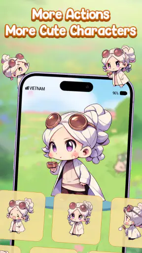 Shimeji: Mascotas de anime screenshot 7