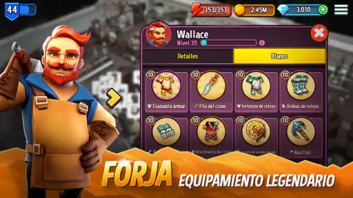 Shop Titans: Craft y Construye screenshot 2