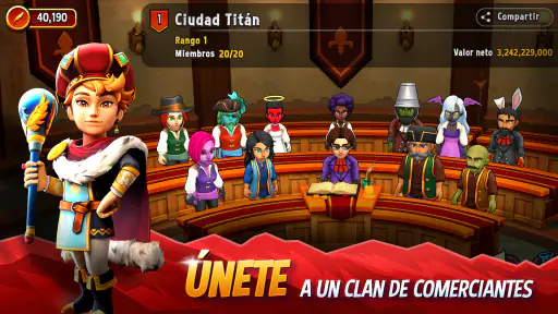 Shop Titans: Craft y Construye screenshot 5