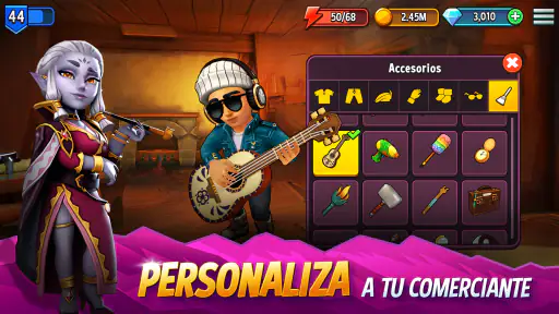 Shop Titans: Craft y Construye screenshot 6