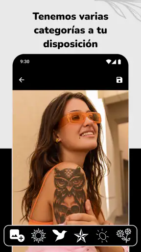 Simular y Diseñar Tatuajes screenshot 3