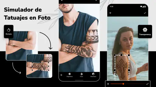 Simular y Diseñar Tatuajes screenshot 8