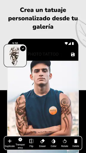 Simular y Diseñar Tatuajes screenshot 9