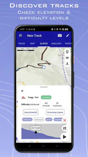Ski Tracks Lite & Mapas screenshot 5