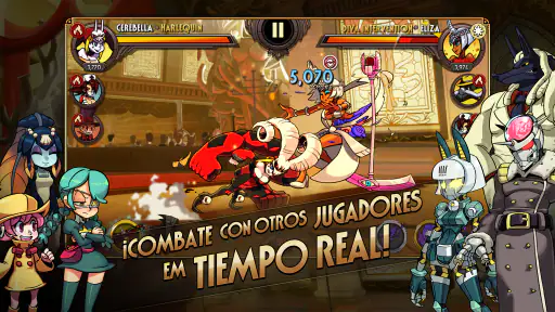 Skullgirls: RPG de Lucha screenshot 2