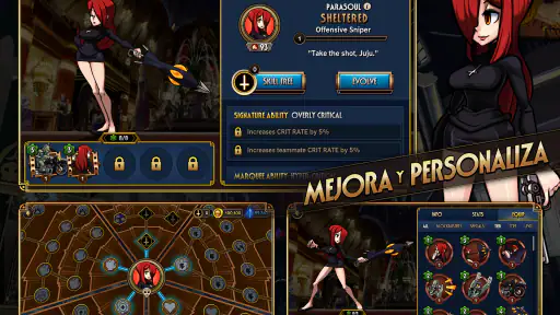 Skullgirls: RPG de Lucha screenshot 9