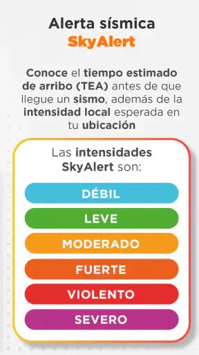 SkyAlert: Alerta Sísmica screenshot 3