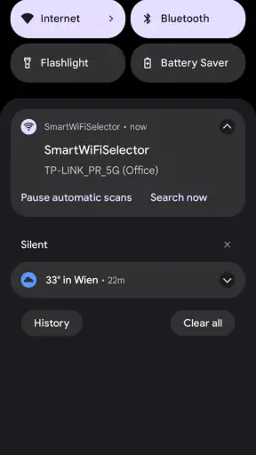SmartWiFiSelector: strong WiFi screenshot 4