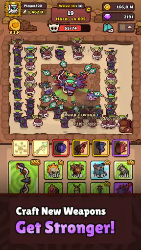 Smith Legend: Idle Rpg TD screenshot 2